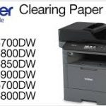 Clearing Paper Jam Errors in Brother MFC-L5700dw and Other Related Models