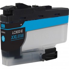 Brother LC3033 Cyan Compatible Ink Cartridge (LC3033CXXL), Super High Yield