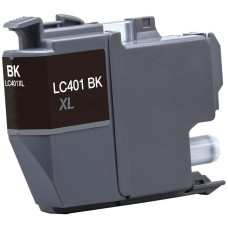 Brother LC401 Black Compatible Ink Cartridge (LC401XLBK), High Yield