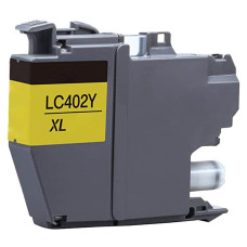 Brother LC402 Yellow Compatible Ink Cartridge (LC402XLY), High Yield