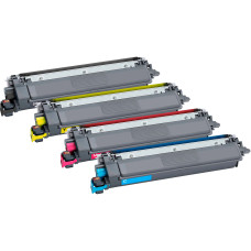 Brother TN-229 BK/C/M/Y Compatible Toner Cartridge, Standard Yield Combo Pack