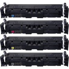 Canon 069H BK/C/M/Y Compatible Toner Cartridge Combo Pack (5098C001, 5097C001, 5096C001, 5095C001), High Yield