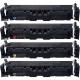 Canon 069H BK/C/M/Y Compatible Toner Cartridge Combo Pack (5098C001, 5097C001, 5096C001, 5095C001), High Yield