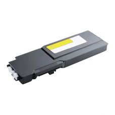 Dell 3840/3845 Yellow Compatible Toner Cartridge XMHGR (593-BCBD), Extra High Yield