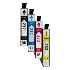 Epson 232 BK/C/M/Y Standard Capacity Compatible Ink 4 Pack