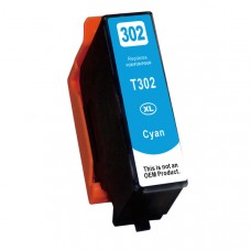 Epson 302XL Cyan Compatible Ink Cartridge (T302XL220-S), High Yield