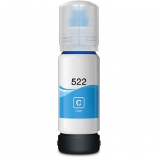 Epson 522 Cyan Compatible Ink Bottle (T522220), 70ml
