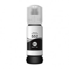 Epson 552 Black Compatible Pigment 70ml Ink Bottle (T552020-S)