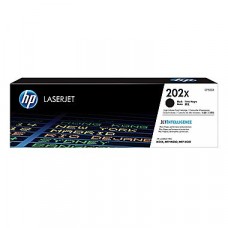 HP 202X Black Toner Cartridge (CF500X), High Yield 