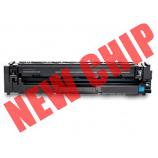 HP 206X Cyan Compatible Toner Cartridge (W2111X), High Yield, with New Chip