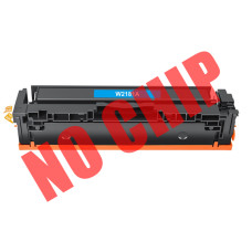 HP 218A Cyan Compatible Toner Cartridge (W2181A), Without Chip