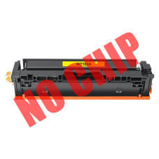 HP 218A Yellow Compatible Toner Cartridge (W2182A), Without Chip