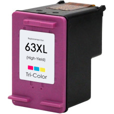 HP 63XL Tri-color Compatible Ink Cartridge (F6U63AN)