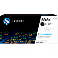 HP 656X Black Toner Cartridge (CF460X), High Yield