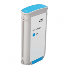 HP 728 Cyan Compatible 130ml Inkjet Cartridge (F9J67A)