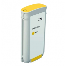 HP 728 Yellow Compatible 130ml Inkjet Cartridge (F9J65A)