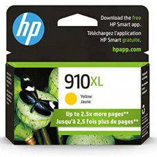 HP 910XL Yellow Ink Cartridge (3YL64AN), High Yield