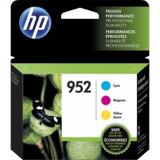 HP 952 Color Ink Cartridges (N9K27AN), C/M/Y Combo 3/Pack