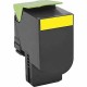 Lexmark CX317 Yellow Compatible Toner Cartridge (71B10Y0)