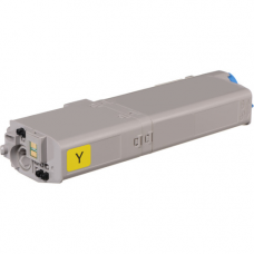 Okidata C532/MC573 Yellow Compatible Toner Cartridge (46490601), High Yield