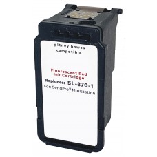 Pitney Bowes CSD1 Compatible Red Ink Cartridge (SL-870-1)