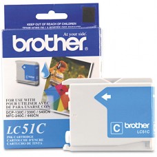 Brother LC51C Cyan Ink Cartridge