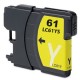 Brother LC61YS Yellow Compatible Ink Cartridge