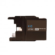 Brother LC79C Cyan Compatible Ink Cartridge, Super High Yield