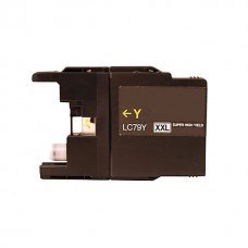Brother LC79Y Yellow Compatible Ink Cartridge, Super High Yield