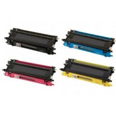 Brother TN-210 Compatible Toner Cartridge Value Pack (Black, Cyan, Magenta and Yellow)