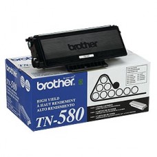Brother TN-580 Black Toner Cartridge, High Yield
