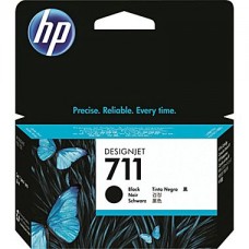 HP 711 Black Ink Cartridge (CZ129A), 38ml