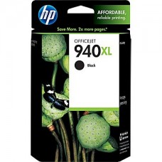 HP 940XL Black Ink Cartridge (C4906AN), High Yield