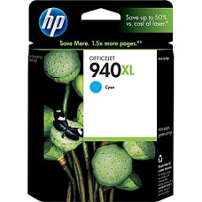 HP 940XL Cyan Ink Cartridge (C4907AN), High Yield