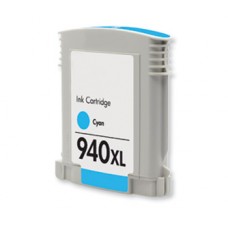 HP 940XL Cyan Compatible Ink Cartridge (C4907AN), High Yield