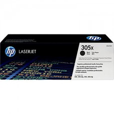 HP 305X Black Toner Cartridge (CE410X), High Yield