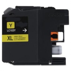 Brother LC103 Yellow Compatible Ink Cartridge (LC103Y), High Yield
