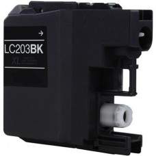 Brother LC203 Black Compatible Ink Cartridge (LC203BK), High Yield