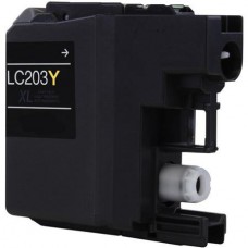 Brother LC203 Yellow Compatible Ink Cartridge (LC203Y), High Yield