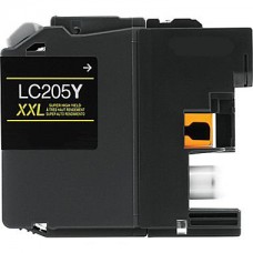 Brother LC205 Yellow Compatible Ink Cartridge (LC205Y), Super High Yield