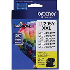 Brother LC205 Yellow Ink Cartridge (LC205Y), Super High Yield