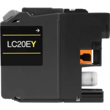 Brother LC20E Yellow Compatible Ink Cartridge (LC20EYXXL), Extra High Yield