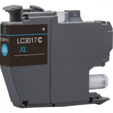 Brother LC3017 Cyan Compatible Ink Cartridge (LC3017CXL), High Yield