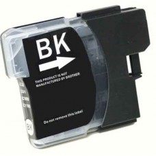 Brother LC65HYBKS Black Compatible Ink Cartridge, High Yield 