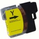 Brother LC65HYYS Yellow Compatible Ink Cartridge, High Yield