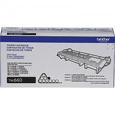 Brother TN-660 Black Toner Cartridge, High Yield