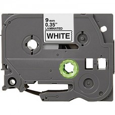 Brother TZe-221 Compatible P-Touch Label Tape, 3/8" Black on White