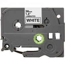 Brother TZe-261 Compatible P-Touch Label Tape, 1.5" Black on White