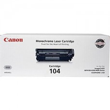 Canon 104 Black Toner Cartridge (0263B001)
