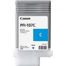 Canon 107 Cyan Original Ink Cartridge PFI-107C (6706B001AA)